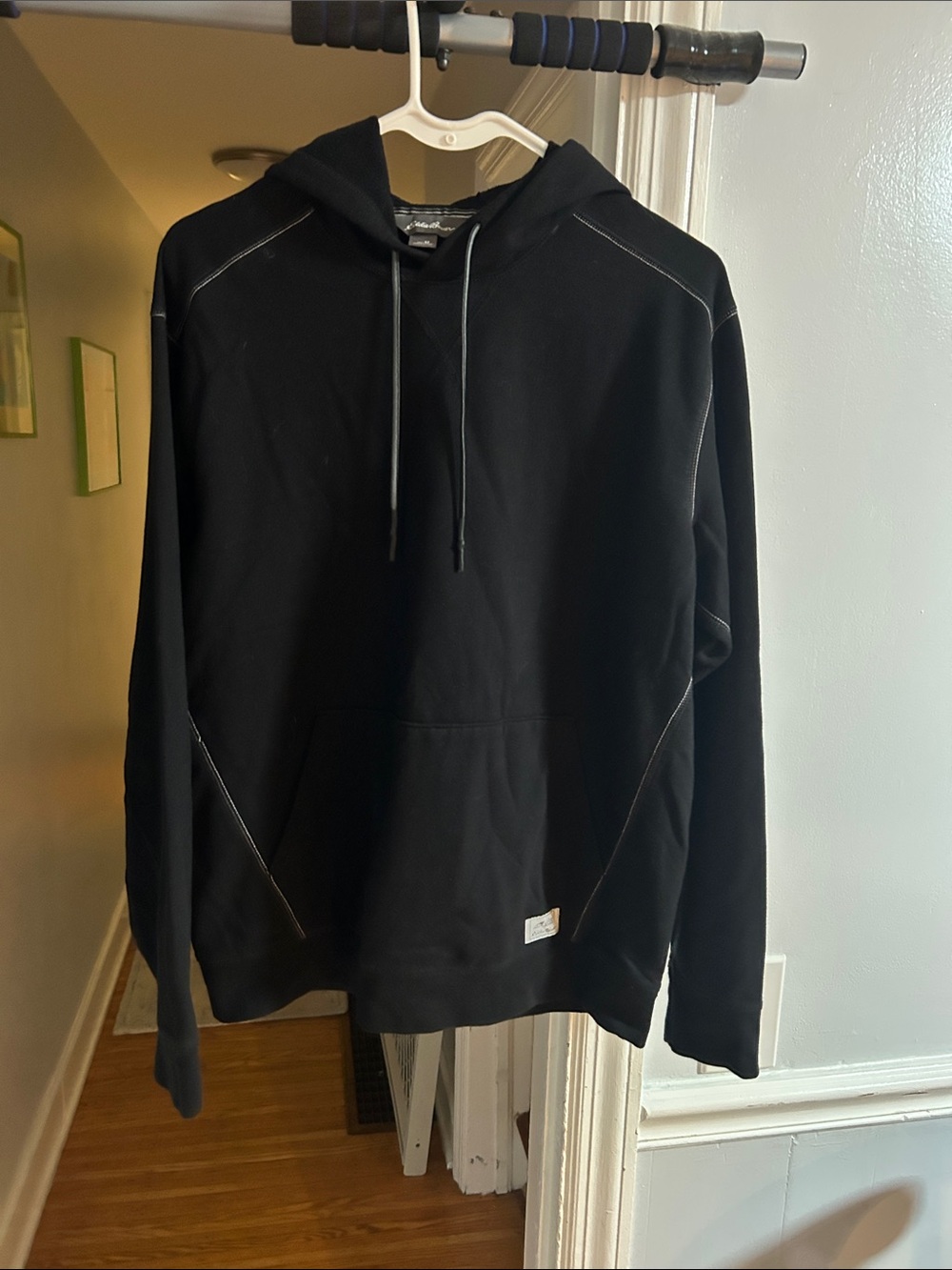 Eddie Bauer Black Pullover Hoodie